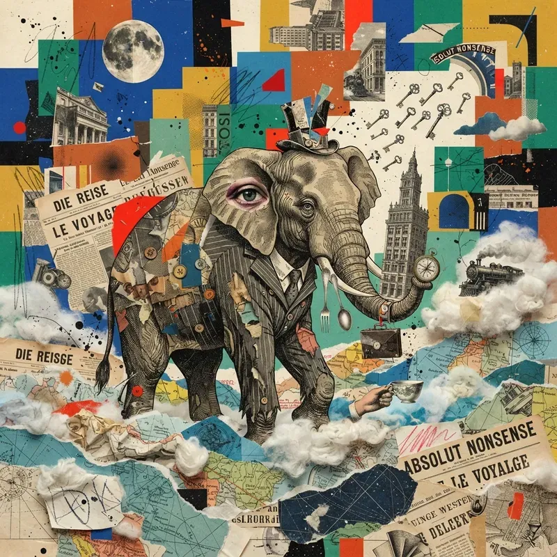 Dadaist Style Collages