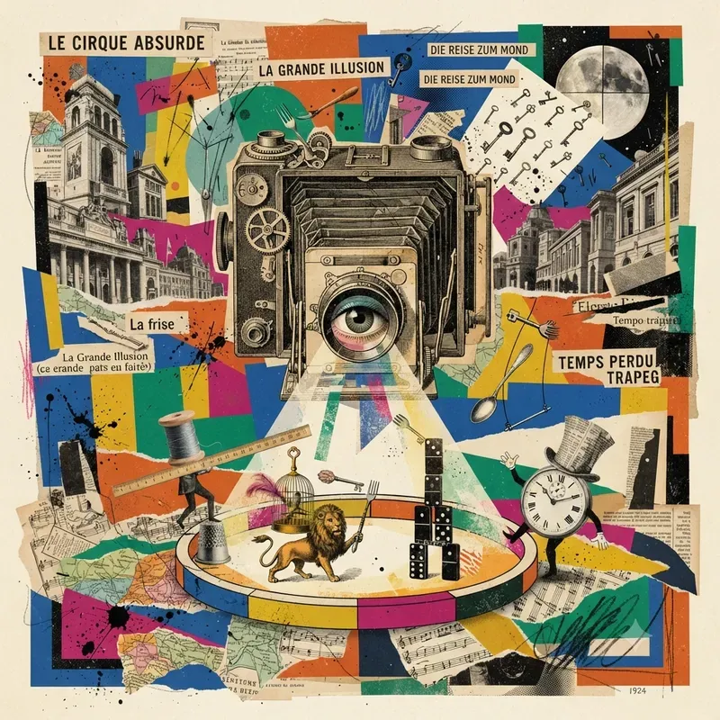 Dadaist Style Collages
