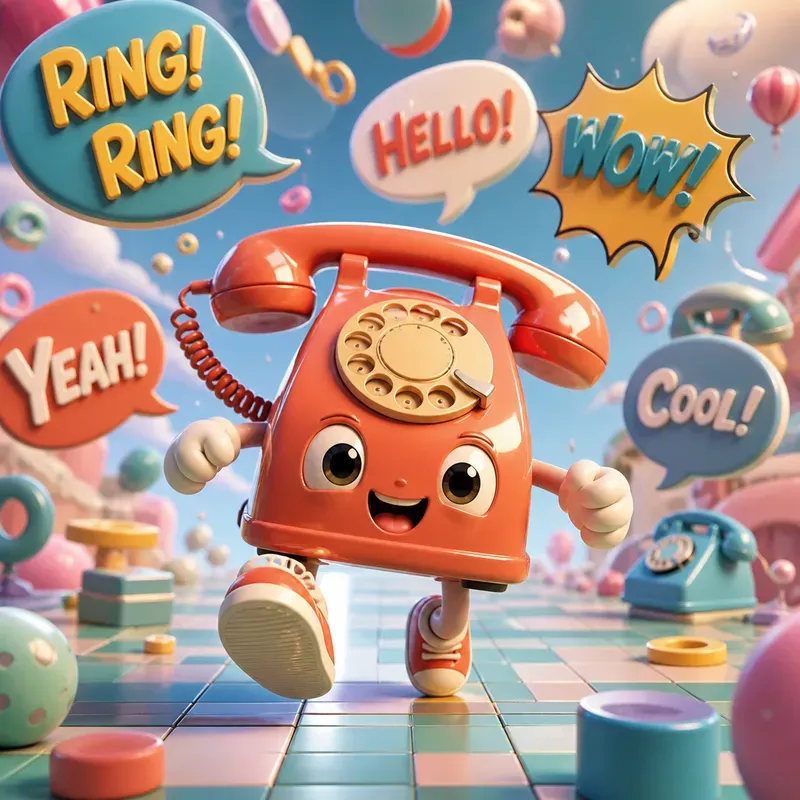 3D Whimsical Object Characters