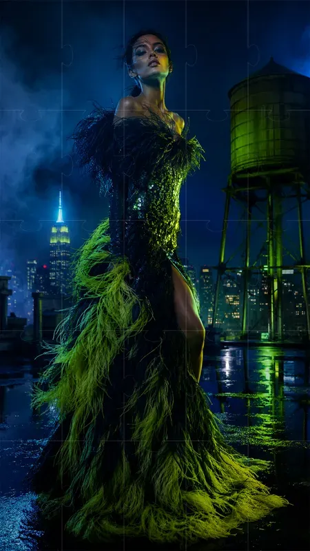 The Avantgarde Editorial Fashion 3D