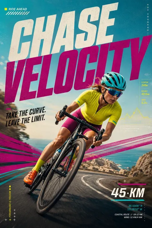 Dynamic Sports Campaign Poster Generator