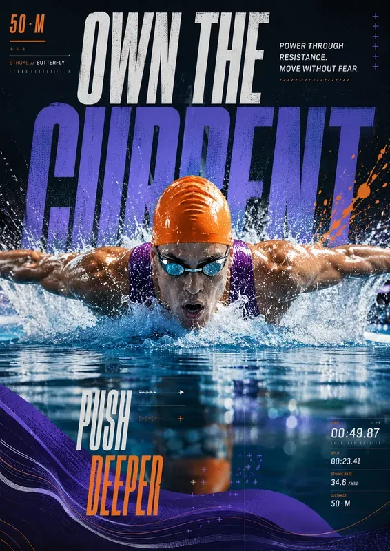 Dynamic Sports Campaign Poster Generator