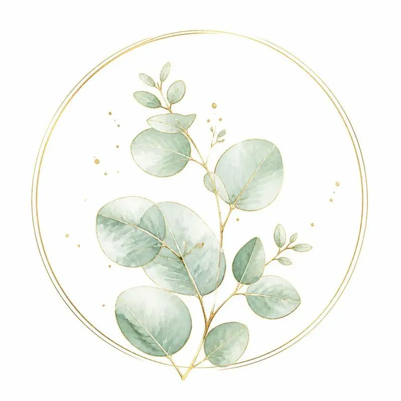 Elegant Watercolor Botanical Logos