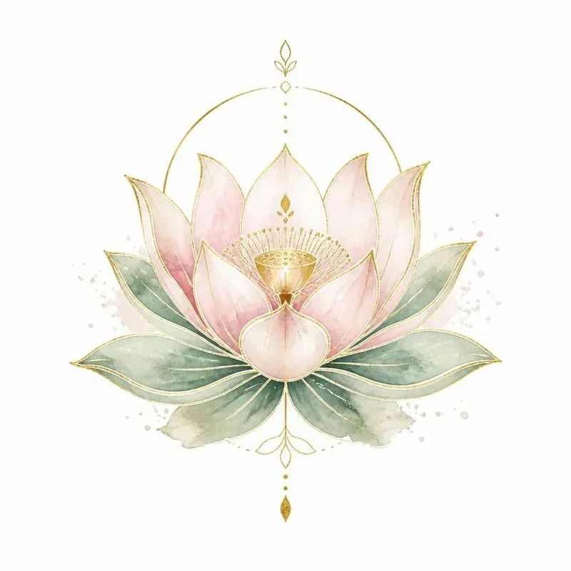 Elegant Watercolor Botanical Logos