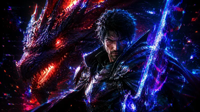 Glitched Hero Portraits Neon Legends