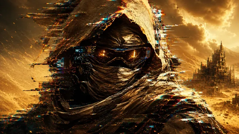 Glitched Hero Portraits Neon Legends