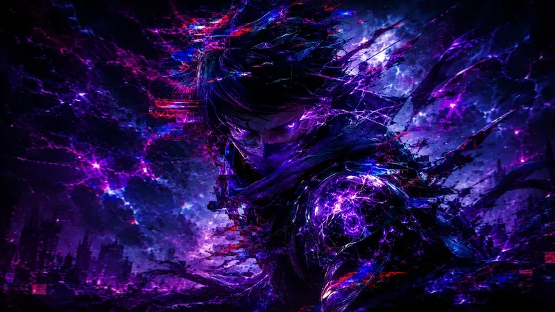 Glitched Hero Portraits Neon Legends