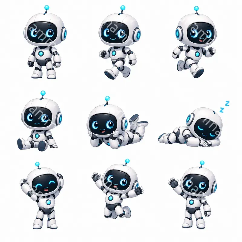 9pose Mascot Character Sheet Generator