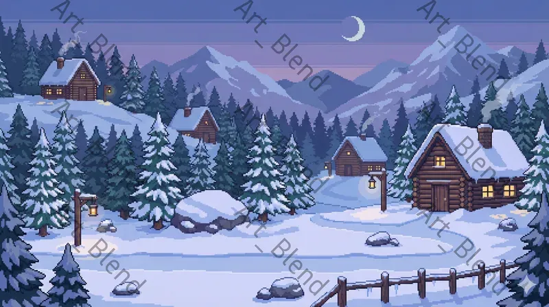 Pixel Art Game Worlds