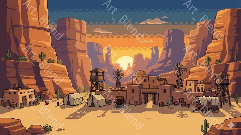 Pixel Art Game Worlds