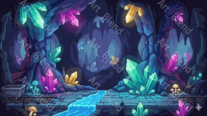 Pixel Art Game Worlds