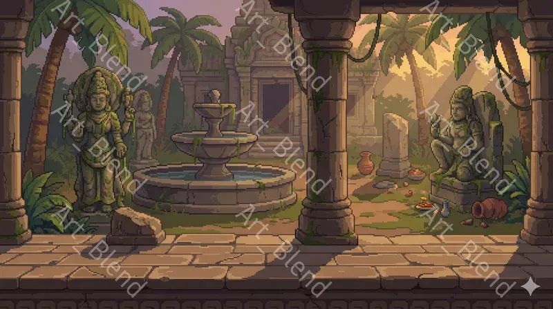 Pixel Art Game Worlds