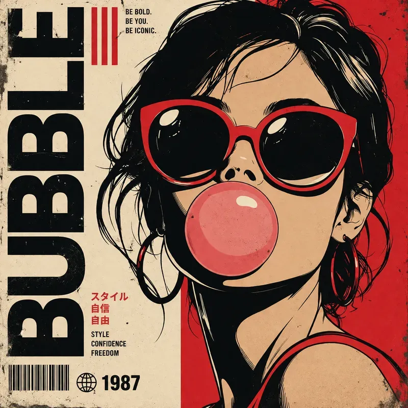 Bold Graphic Poster Illustrations