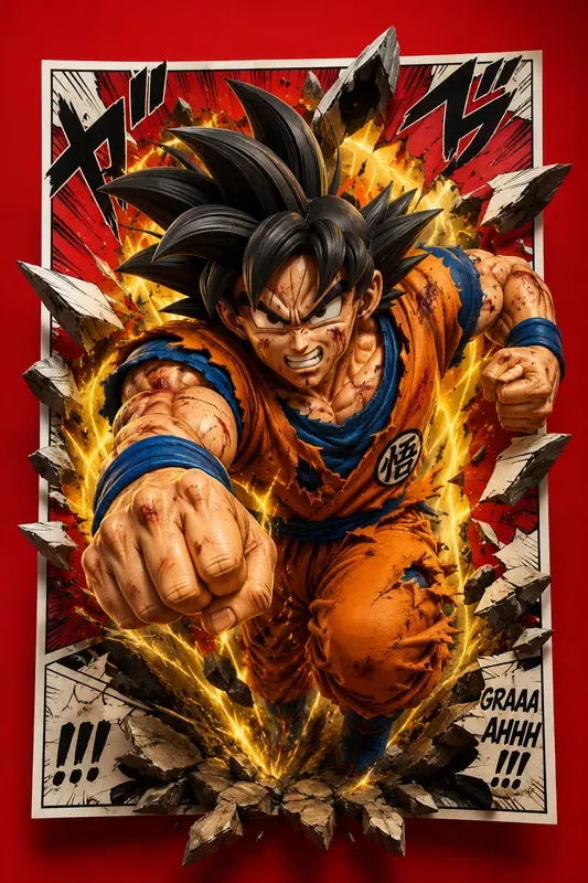 3D Popout Animes