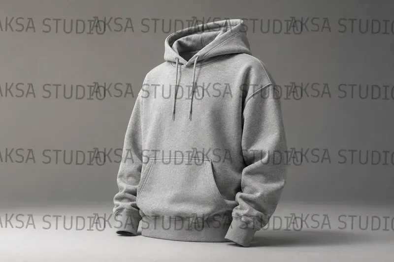 Blank Hoodie Product Studios