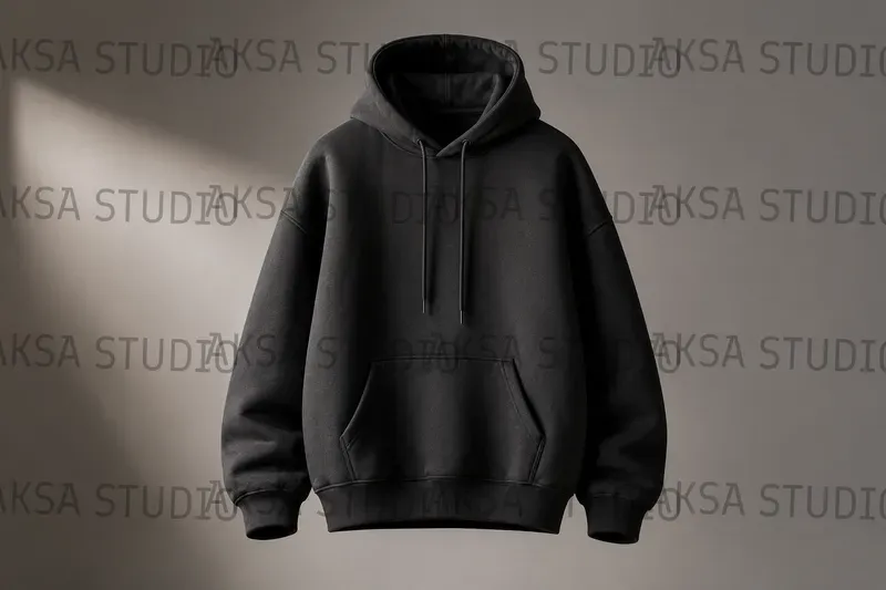 Blank Hoodie Product Studios