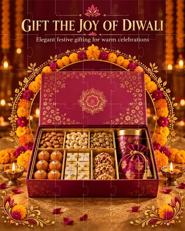 Festive Diwali Hamper Ad Generator