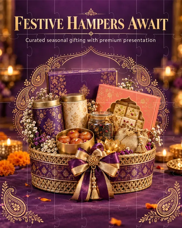 Festive Diwali Hamper Ad Generator