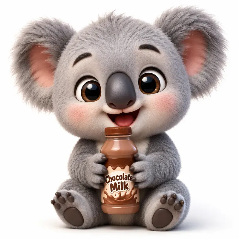 Cute Chibi Baby Drinks