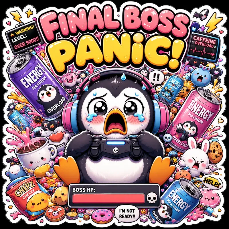 Kawaii Chaos Sticker Meme Generator