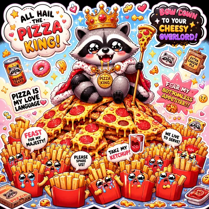 Kawaii Chaos Sticker Meme Generator