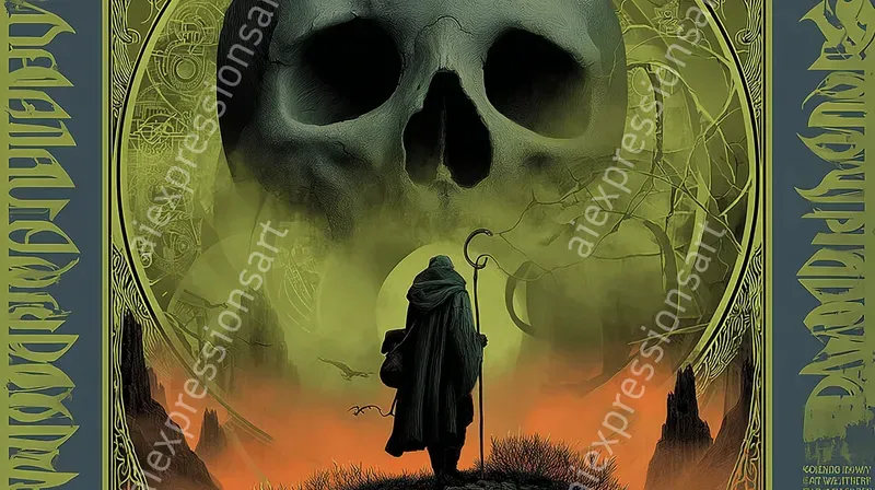 Vintage Occult Poster Art