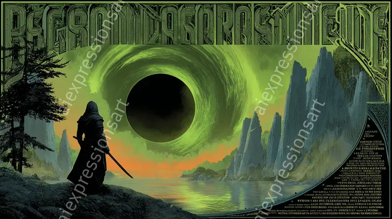 Vintage Occult Poster Art
