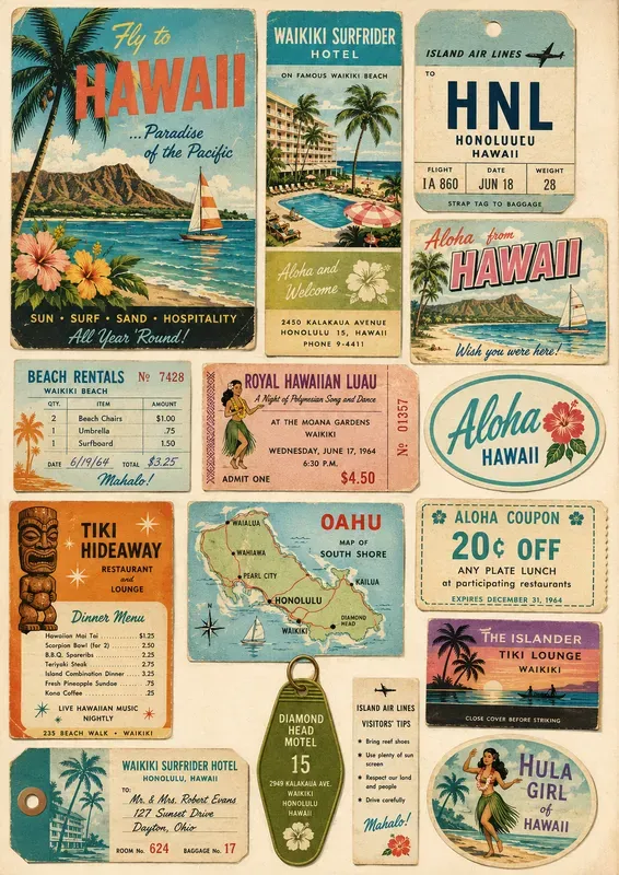 1960s America Ephemera Generator