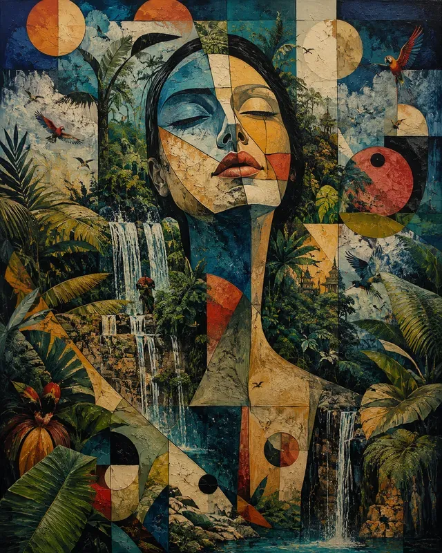 Surreal Cubist Dreamscapes