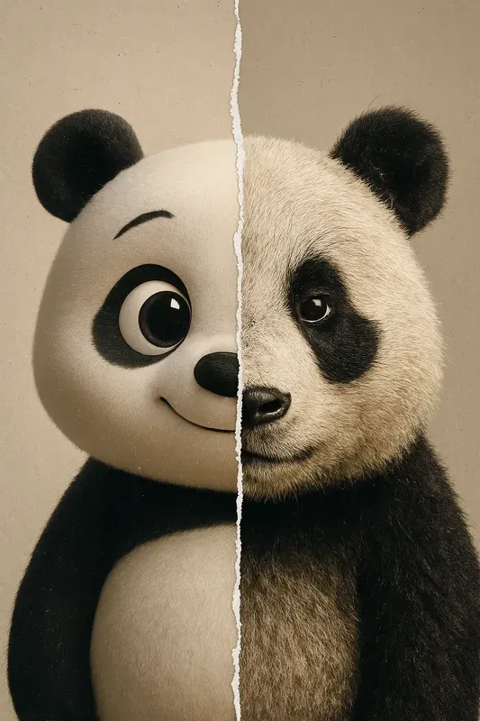 Real Vs Stylized Portraits