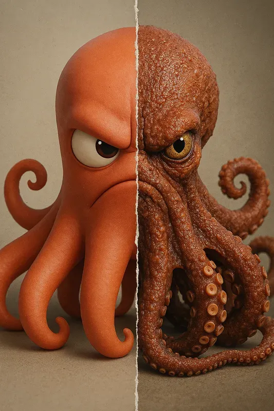 Real Vs Stylized Portraits