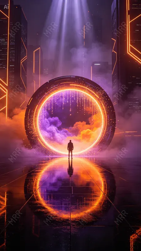 Neon Gateway Realms