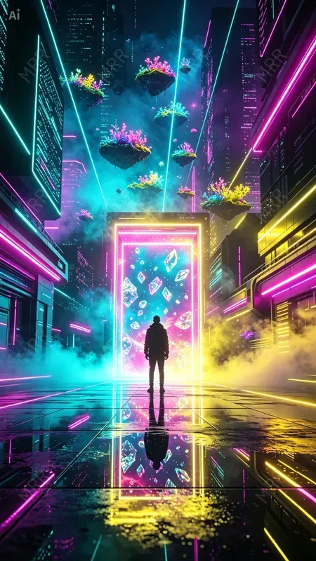 Neon Gateway Realms