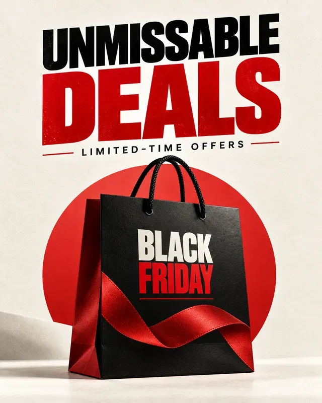 Luxury Black Friday Sale Ad Generator