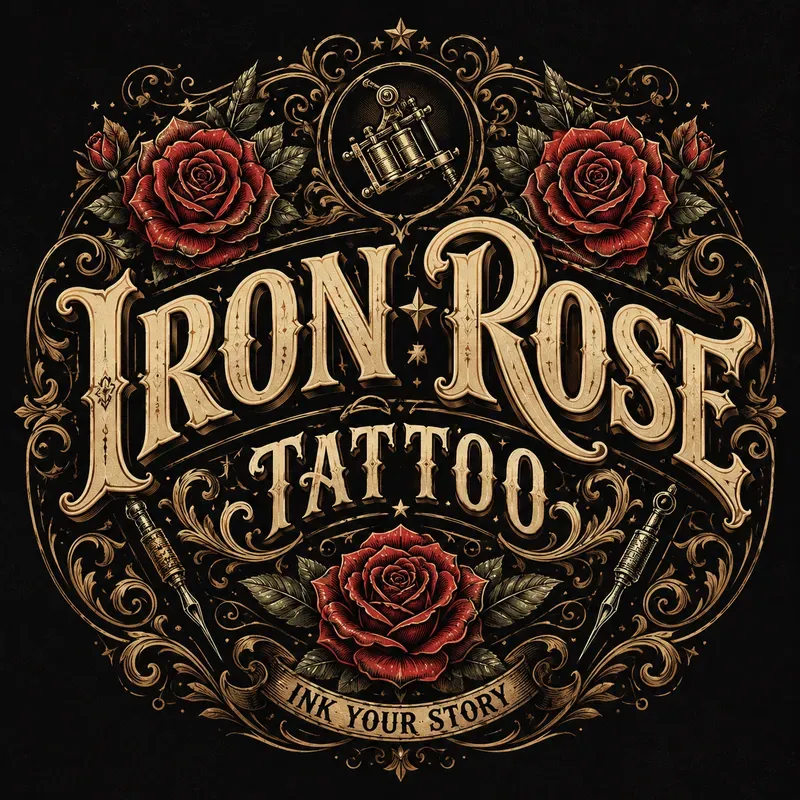 Ornate Vintage Western Logos