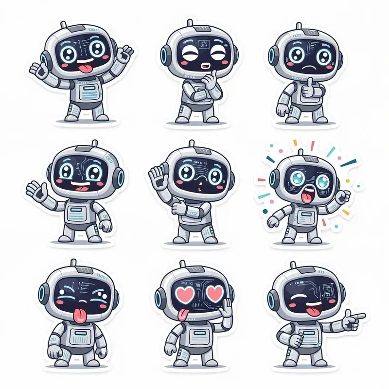 Brand Mascot Sticker Packs