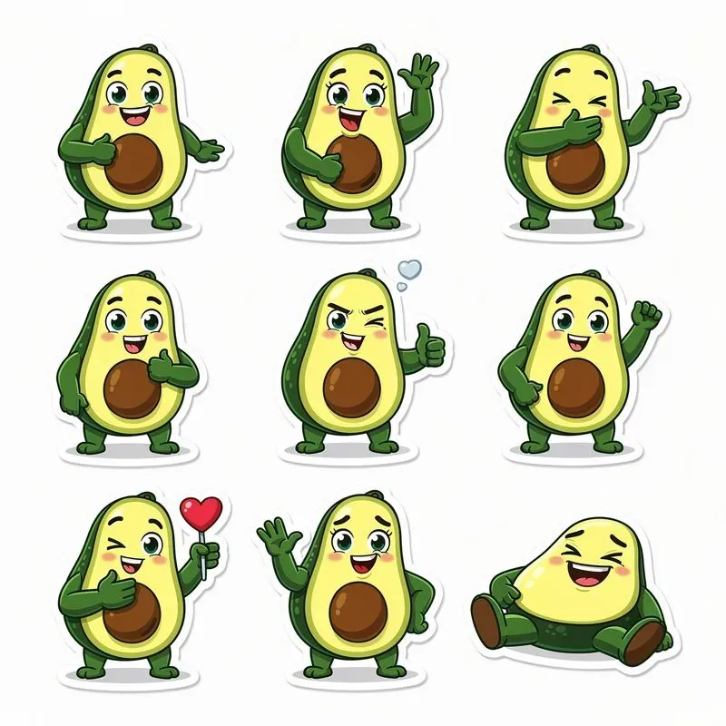 Brand Mascot Sticker Packs