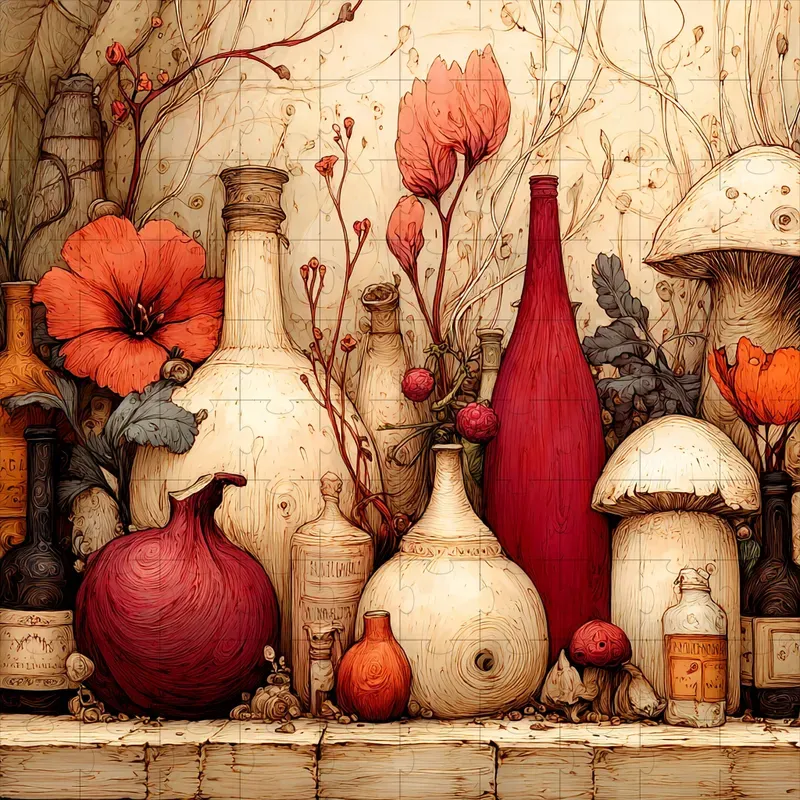 Ink Gothic Storybook Illustrations
