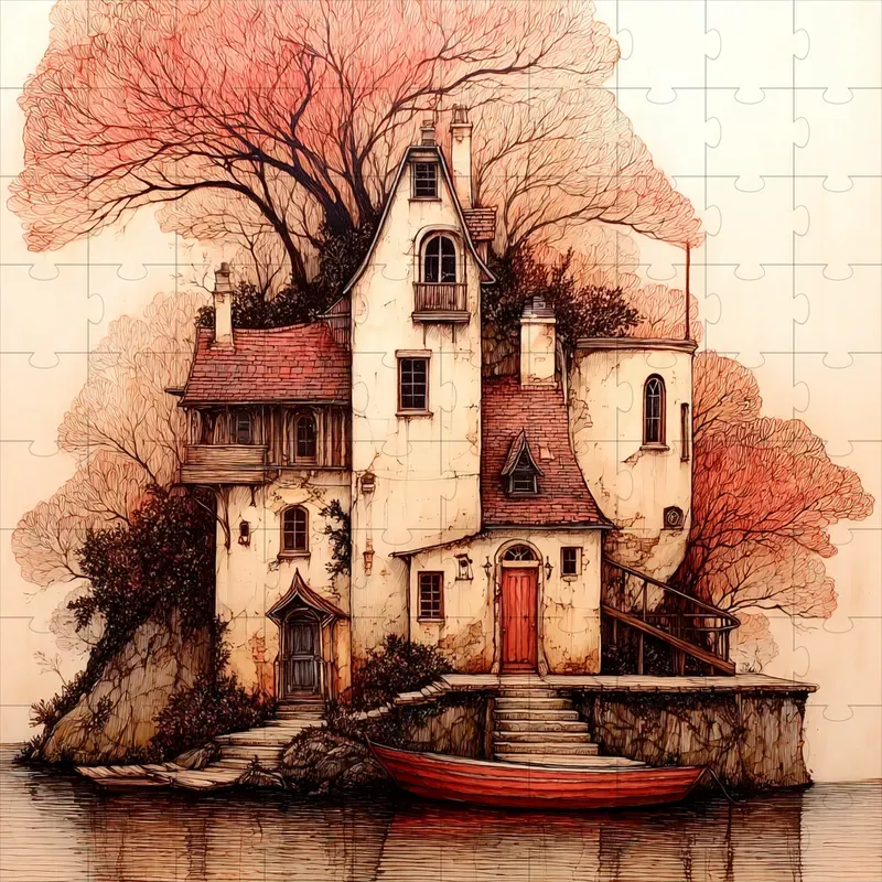 Ink Gothic Storybook Illustrations