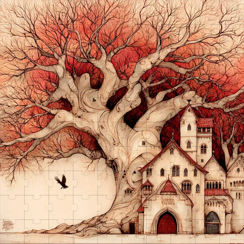 Ink Gothic Storybook Illustrations