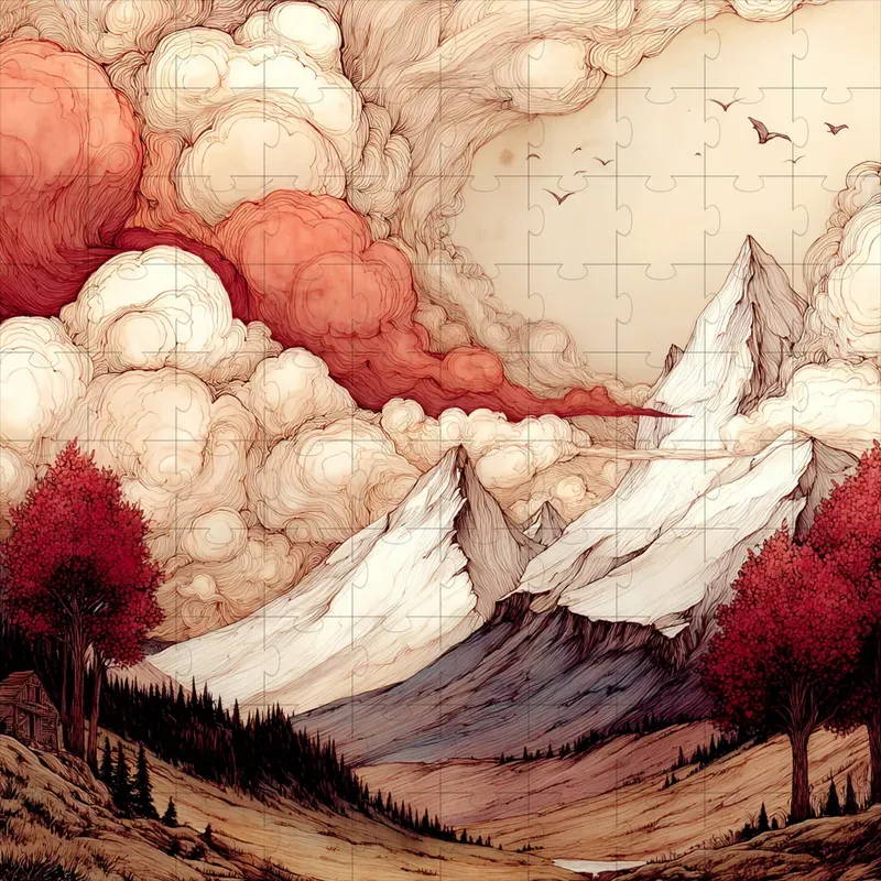 Ink Gothic Storybook Illustrations