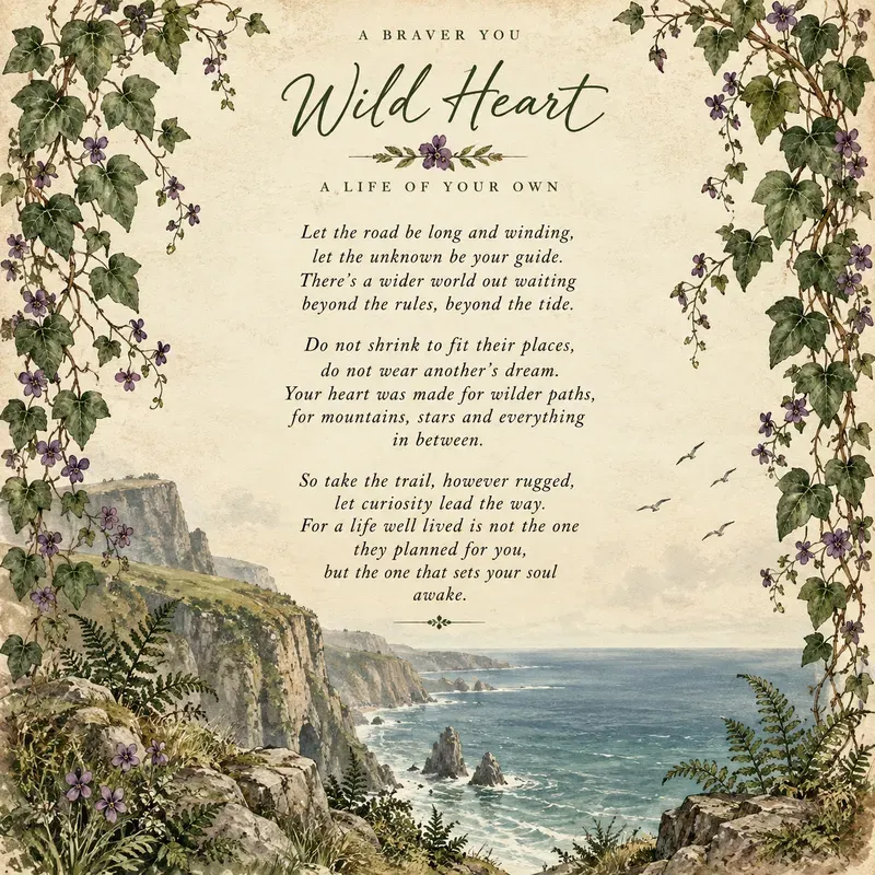 Botanical Poetry Wall Art
