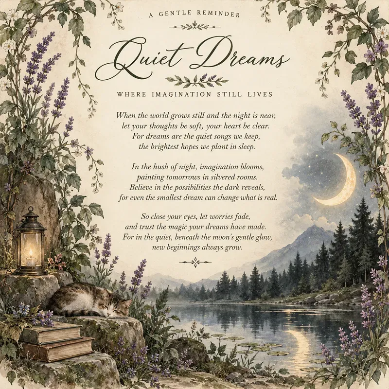 Botanical Poetry Wall Art
