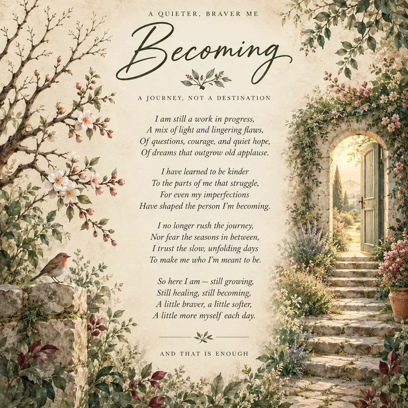 Botanical Poetry Wall Art