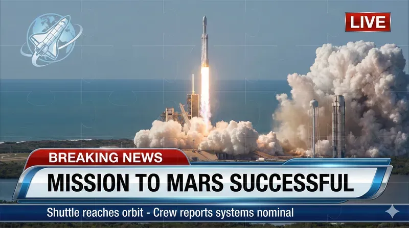 Breaking News Tv Broadcast Headlines