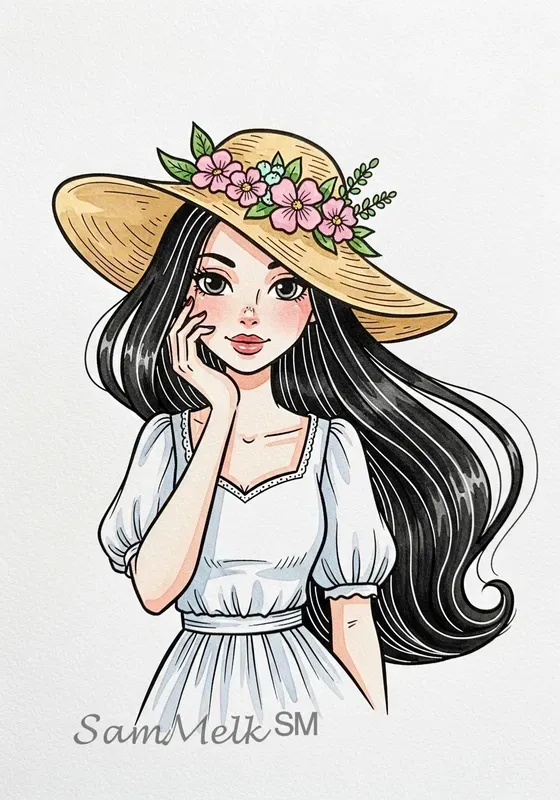 Charming Storybook Illustration Style