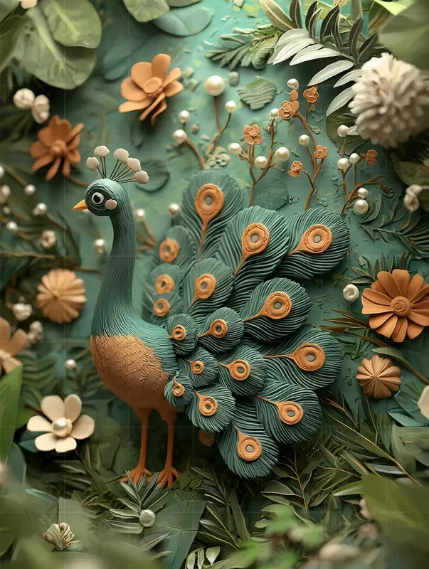 3D Claymation Wall Art Concepts