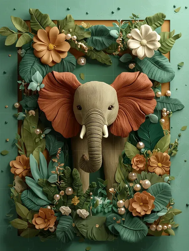 3D Claymation Wall Art Concepts