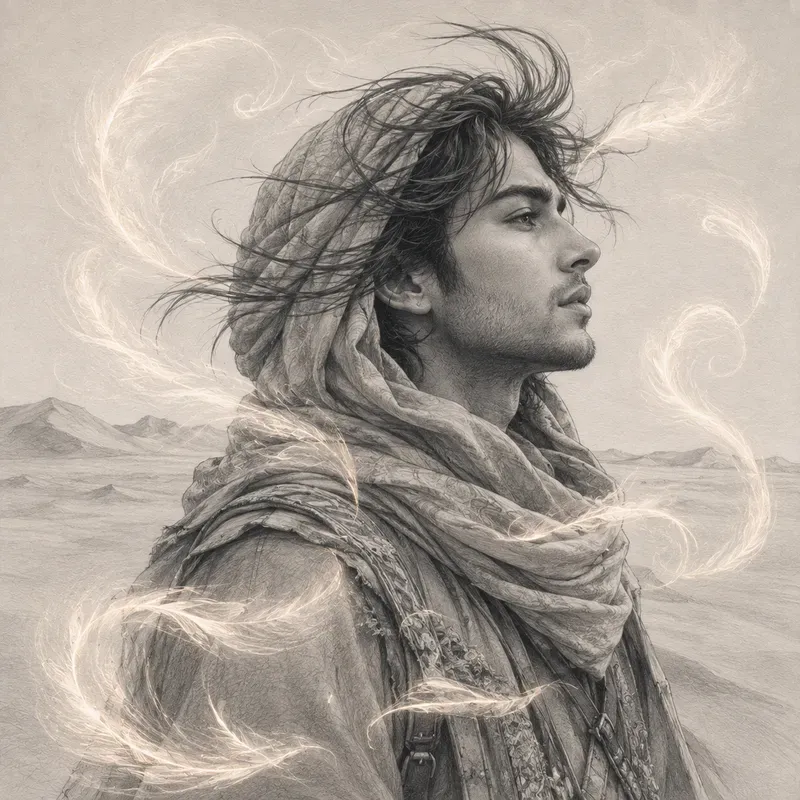Elegant Pencil Portrait Sketches