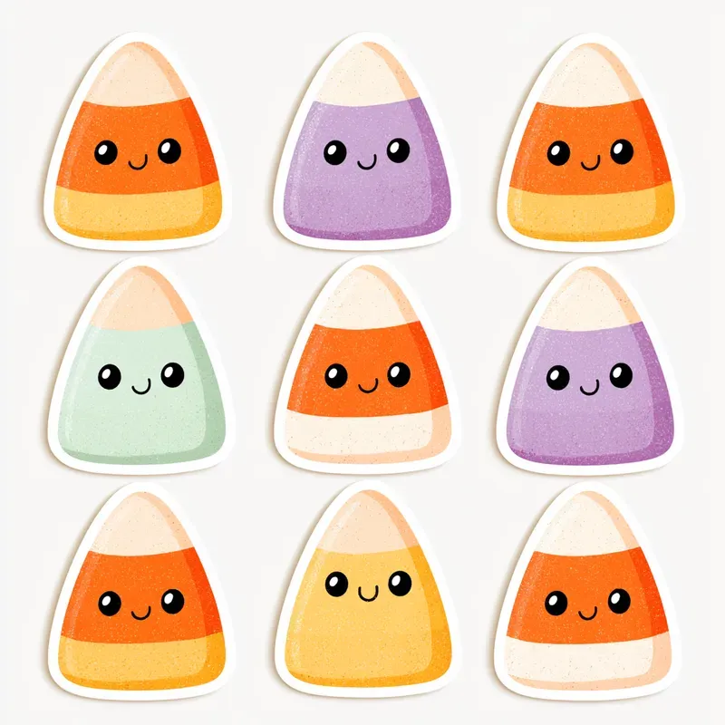 Halloween Kids Clipart Sticker Sets